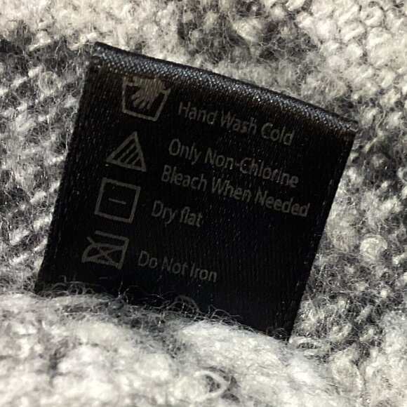 Soft Leopard Print Fringed Edge Scarf 25x71" approx. Grays and Black #318D - Picture 8 of 8